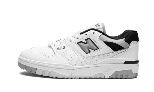 New Balance 550 White Concrete Black