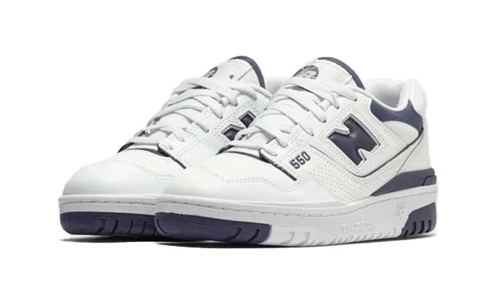 New Balance 550 White Dark Mercury