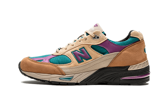 New Balance 991 Made In UK Palace Brown Teal