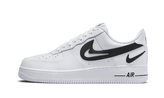 Nike Air Force 1 Low '07 FM Cut Out Swoosh White Black