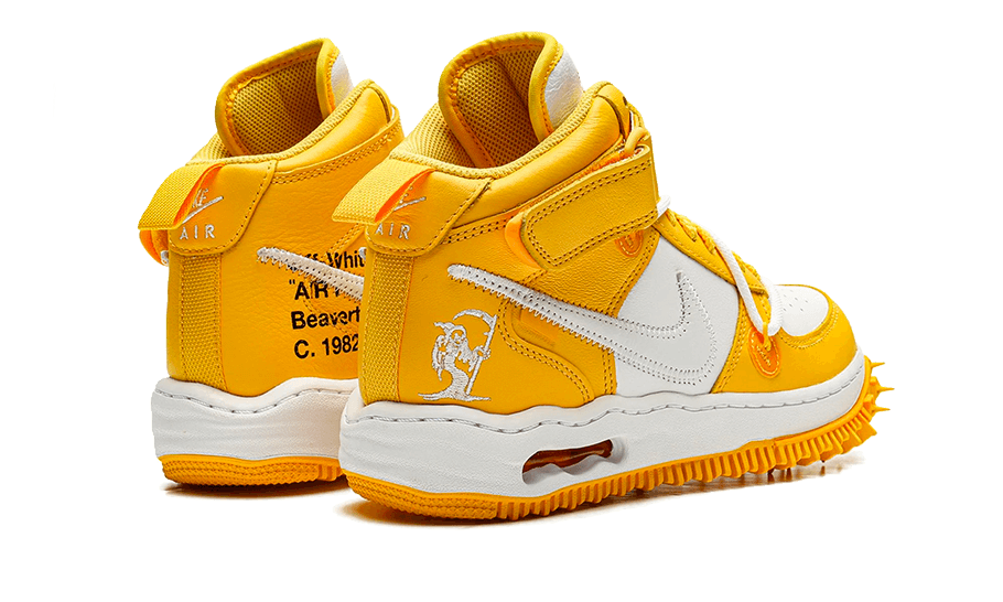 Nike Air Force 1 Mid SP Off-White Varsity Maize