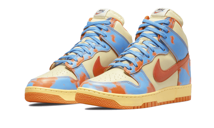 Nike Dunk High 1985 Acid Wash Orange