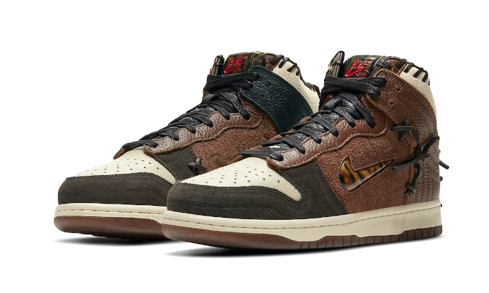 Nike Dunk High Bodega Legend Fauna Brown