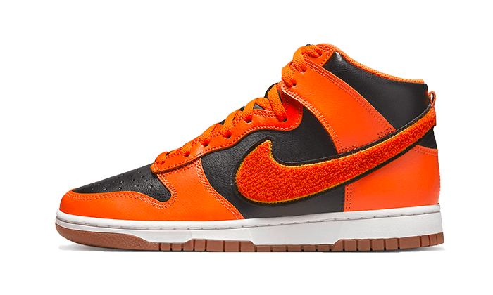 Nike Dunk High University Chenille Swoosh Safty Orange