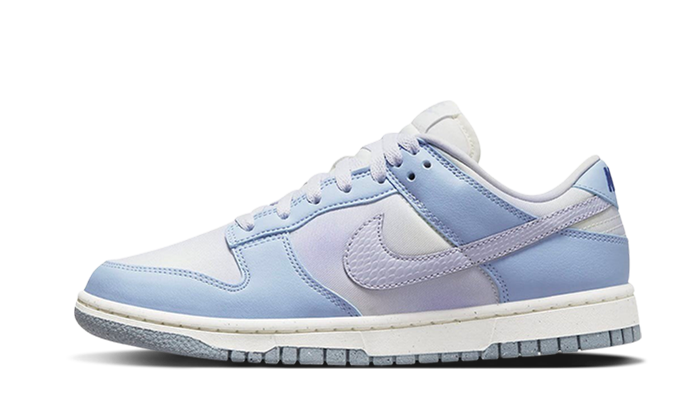 Nike Dunk Low White Blue Airbrush