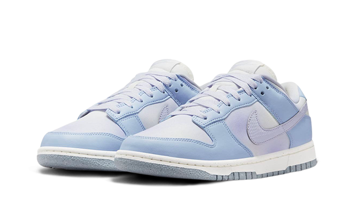 Nike Dunk Low White Blue Airbrush