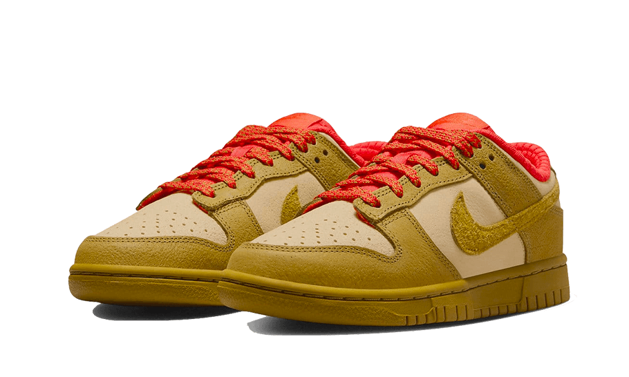 Nike Dunk Low Bronzine Sesame Picante Red