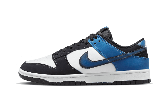 Nike Dunk Low Airbrush Industrial Blue