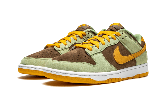 Nike Dunk Low Olive Brown Orange