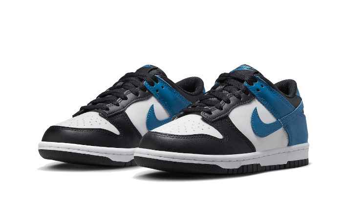 Nike Dunk Low White Blue Black