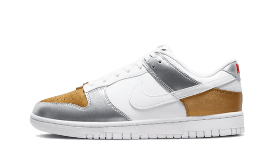 Nike Dunk Low Gold Silver