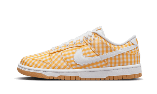 Nike Dunk Low Yellow Gingham