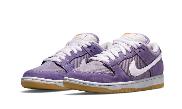 Nike SB Dunk Low Pro ISO Orange Label Unbleached Pack Lilac